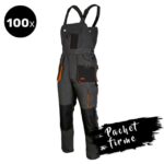 100x Salopeta de lucru rezistenta mecanici, santier | pachet firme mari