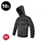10x Geaca de lucru iarna pentru firme, Top Confort