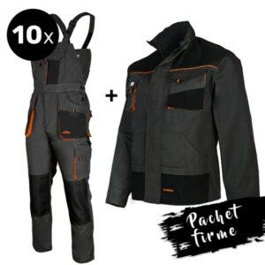 10x pachet Costum salopeta de lucru pentru constructii -Oferta Top