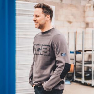 Bluza lejera JCB - groasa si rezistenta