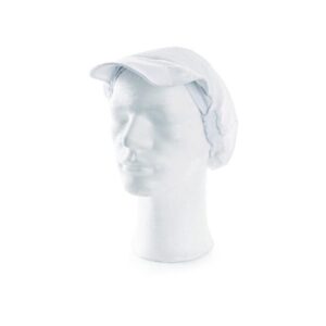 Boneta de bucatar alb pentru dame