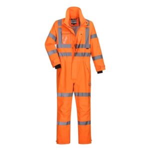 Combinezon impermeabil cu benzi reflectorizante