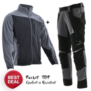 Costum de lucru confortabil: Polar si Pantaloni