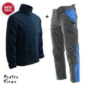 Costum de lucru confortabil si practic: Pantaloni si Polar