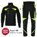 Costum de lucru flexibil: Pantalon si Jacheta Neo