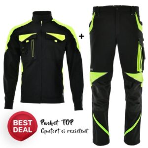 Costum de lucru flexibil: Pantalon si Jacheta Neo