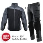 Costum de lucru: Hanorac polar si Pantaloni elastici | confort si flexibilitate