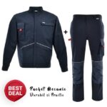 Costum de lucru Salopeta mecanic: pantaloni si jacheta