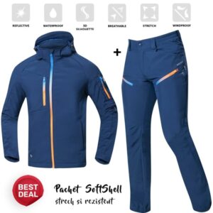 Costum de lucru Softshell: pantaloni si jacheta Creatron Ardon
