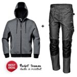 Costum de lucru Toamna - elastic si rezistent Hanorac si pantaloni Sir Safety