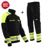 Costum reflectorizant de lucru | Pantaloni si Jacheta / FLEX