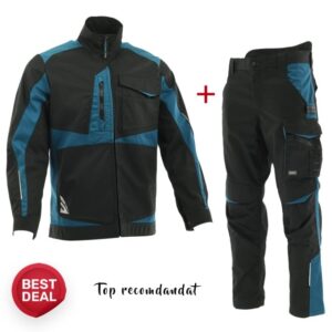 Costum salopeta Confortabil | Pantaloni si Jacheta