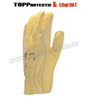 FINAL - Manusi de protectie din piele integrala de bovina,moale,groasa