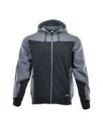 Hanorac de lucru barbati cu gluga confortabil | gri-negru