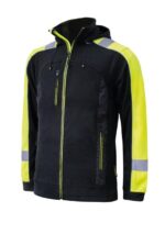 Hanorac lucru reflectorizant cu gluga detasabila | Top Pret