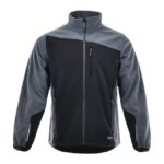 Hanorac polar barbati Confort Plus Negru-Gri