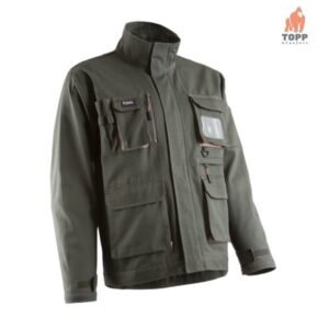 Jacheta de lucru 100% bumbac gros Sniper 2 verde vanatoresc