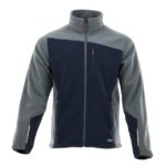 Jacheta fleece barbati Confort Plus Bluemarin-Gri