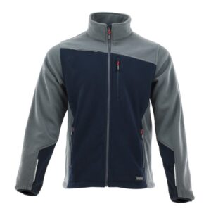 Jacheta fleece barbati Confort Plus Bluemarin-Gri