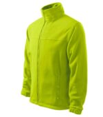 Jacheta fleece galben fluo vizibilitate santier