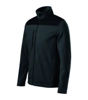 Jacheta fleece gri inchis outdoor si lucru