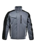 Jacheta salopeta de lucru pentru iarna | Functionala si confortabila | Gri-Negru