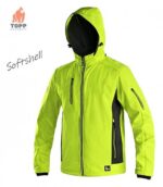 Jacheta softshell fluorescenta reflectorizanta