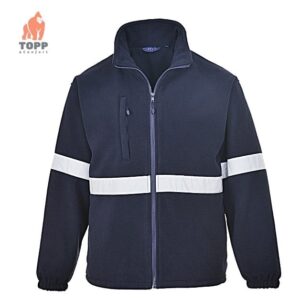 Lichidare - Geaca polar cu vizibilitate sporita dunga reflectorizanta