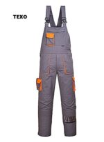 Lichidare ultimele bucati de Salopete de lucru cu pieptar santier gri/portocaliu PLUS alte culori