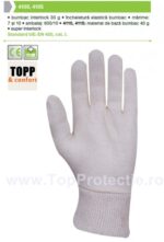 Manusi de protectie bumbac interlock 30 g 4100 4105 Top Calitate