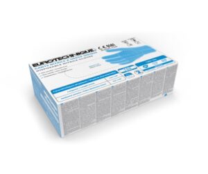 Manusi de protectie de unica folosinta din Nitril nepudrate 0,07 mm