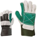 Manusi de protectie intarite palma verde 154