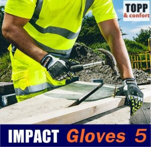Manusi protectie taiere, impact uzura nivel 4