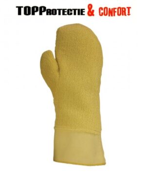Manusi protectie termorezistente,groase,rezistente la taiere,varianta cu un deget