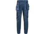 Pantaloni de lucru slim-fit 4-way stretch cu Cordura CXS albastru
