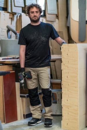 Pantaloni de lucru vara bej Coverguard flex