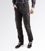 Pantaloni flexibili Diadora Outdoor Carbon Black