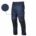 Pantaloni salopeta de lucru bleumarin Strong