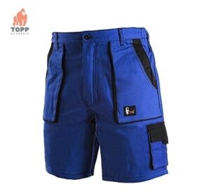 Pantaloni scurti bumbac 100% albastri