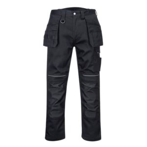 Pantaloni tamplar PW3 din bumbac 100% Negru