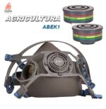 Pomicultura - Masca protectie gaz vapori PW cu 2 filtre