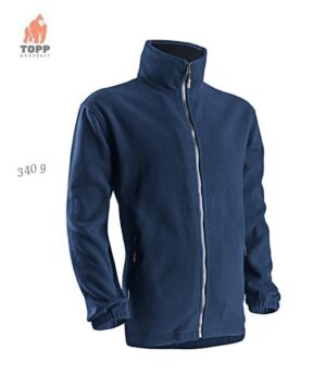 Pulover Polar Bleumarin grosime 340 gr