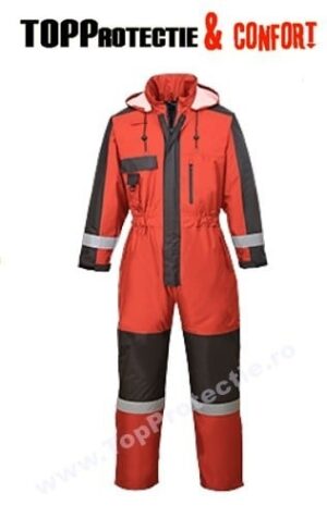 Salopeta de iarna -20 grade tip combinezon de lucru captusit