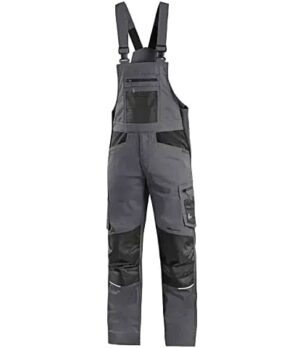 Salopeta de lucru cu pieptar CXS Solis Flex gri