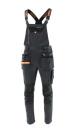 Salopeta de lucru robusta cu buzunare multiple montatori