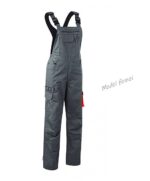 Salopeta pieptar MISTI gri rezistent la abraziune