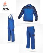 SERIA Extra salopeta de lucru rezistente diverse combinatii de culori
