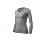 Tricou dame 100 % bumbac cu maneci lungi, 160g/mp diverse culori