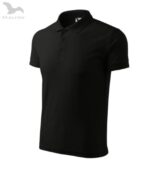 Tricou polo barbati negru de calitate