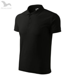 Tricou polo barbati negru de calitate